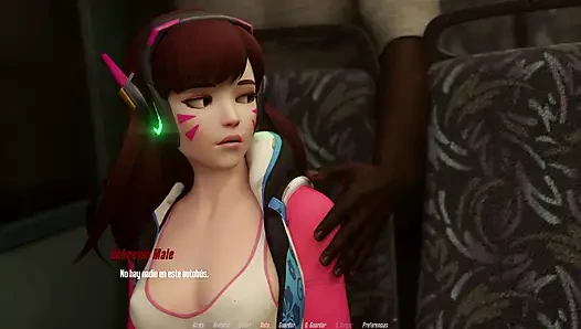 Overwatch XXX - Overwatch's Sex Addict D.va - D.va Route