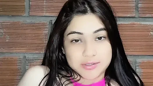 I masturbate my stepsister's tight pussy and play with perfect natural tits
