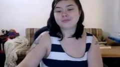 webcam lucu wanita gemuk - lebih besar