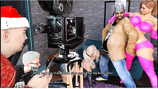 Laura Lustful Secret Рождество 2023 года музыкант хочет снять музыкальное видео с Laura помогает