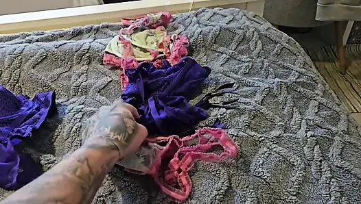 My step-Daughters Boyfriend: The Panty Sniffer