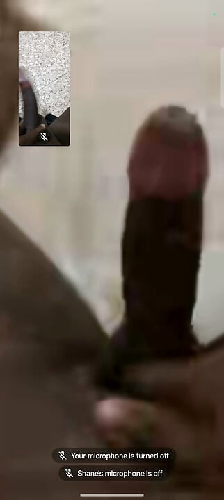 Two boys are in video call masterbating
