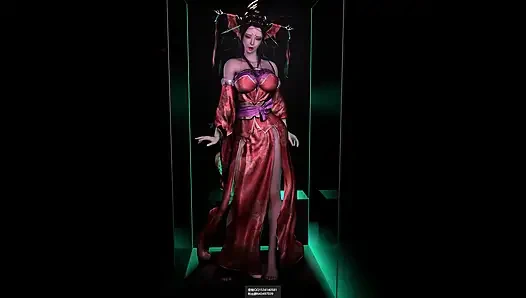 3D Two Horny Slut Cosplay Stripper Got Fucked by Two Big Dicks