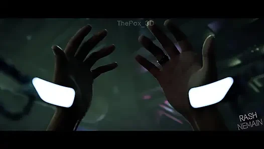 Cyberpunk 2077 - Judy Alvarez WM Full Color Grading (Sound) RashNemain Animation 3D Hentai