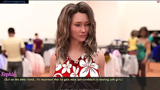 AWAM - going shopping and let Dylan see my boobs