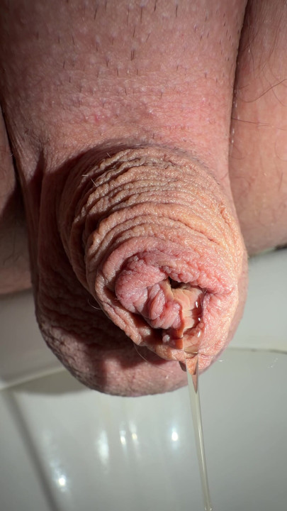 What a cute little peeing penis!