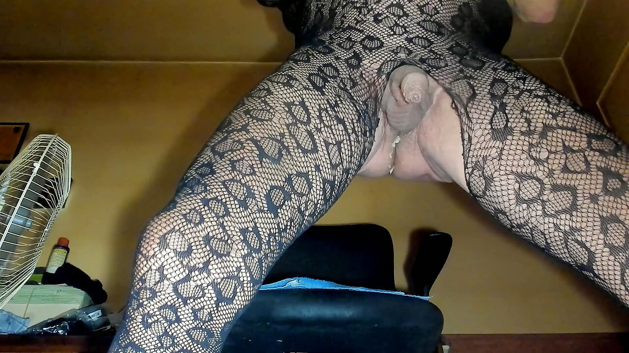 Banana and Vibrator up ass