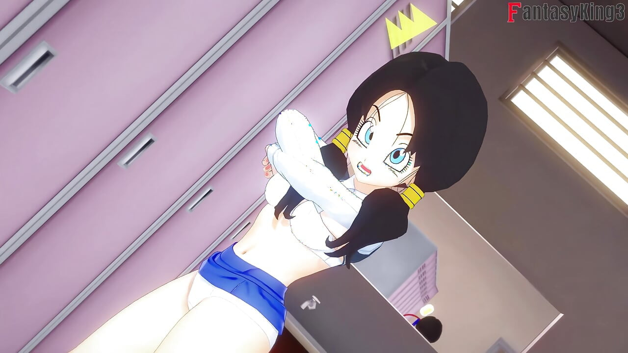 Videl almost finds Gohan having sex with Android 21 - DragonBall Zex Series