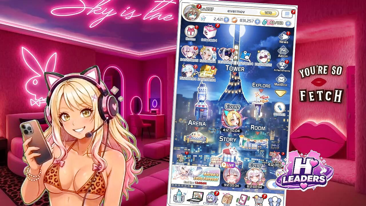 "Project QT" spelen - Camille