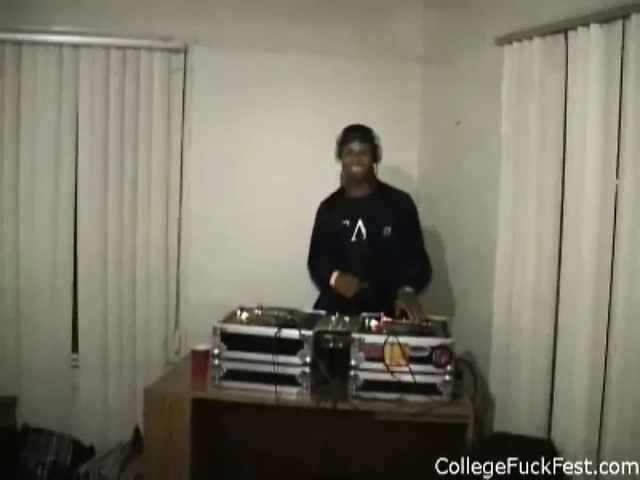 Naughty college slut is watched getting fucked