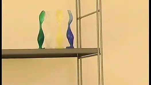 Lesbian babe gets fisted by gorgeous teen