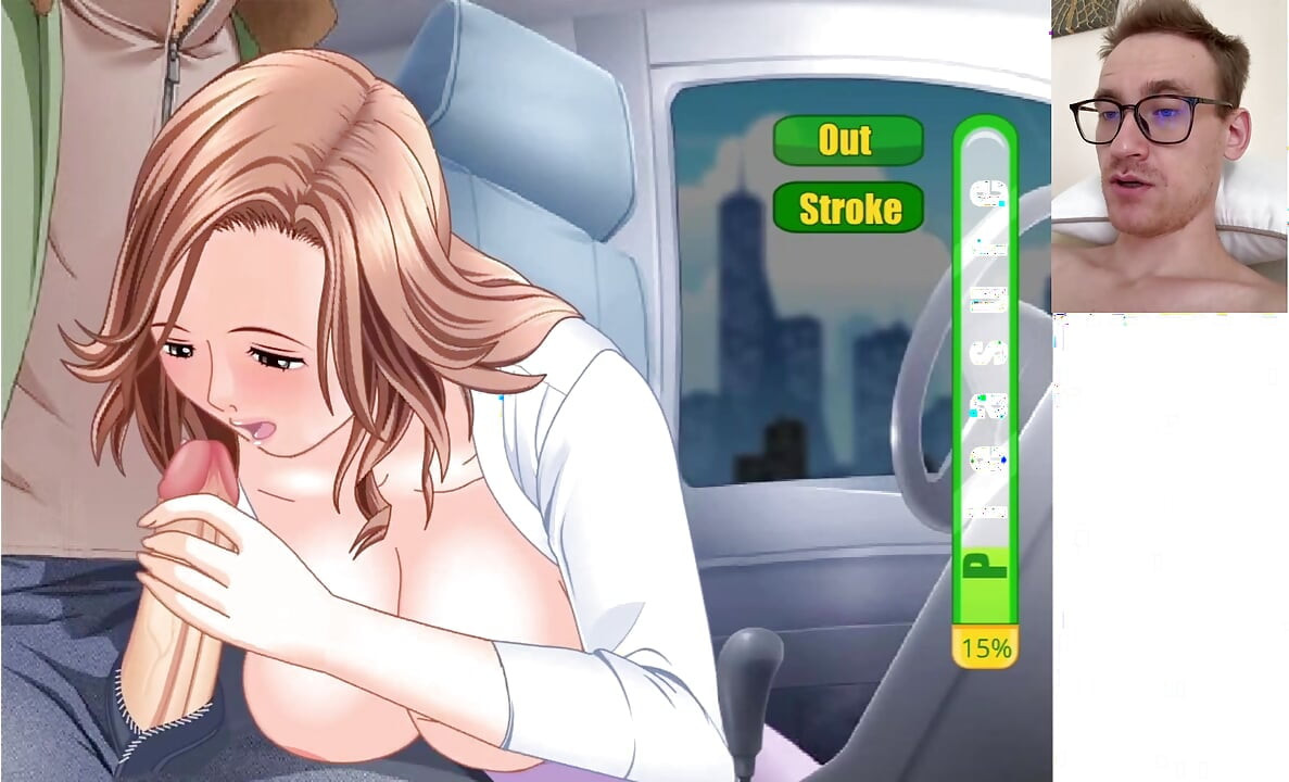 First Date Sex Game – Gameplay Blowjob in the car on the first date