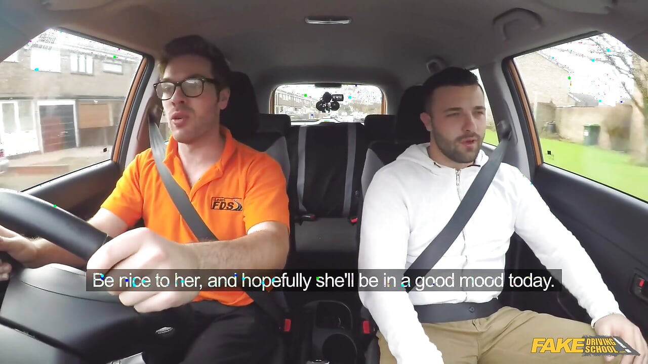 Fake Driving School - Big Tit Hot Brunette Jasmine Jae Flashes Max in a Car & Pulls Him for Doggystyle Sex
