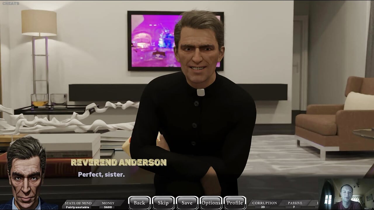堕落した尼僧 - ルナスはグレースから落ちる