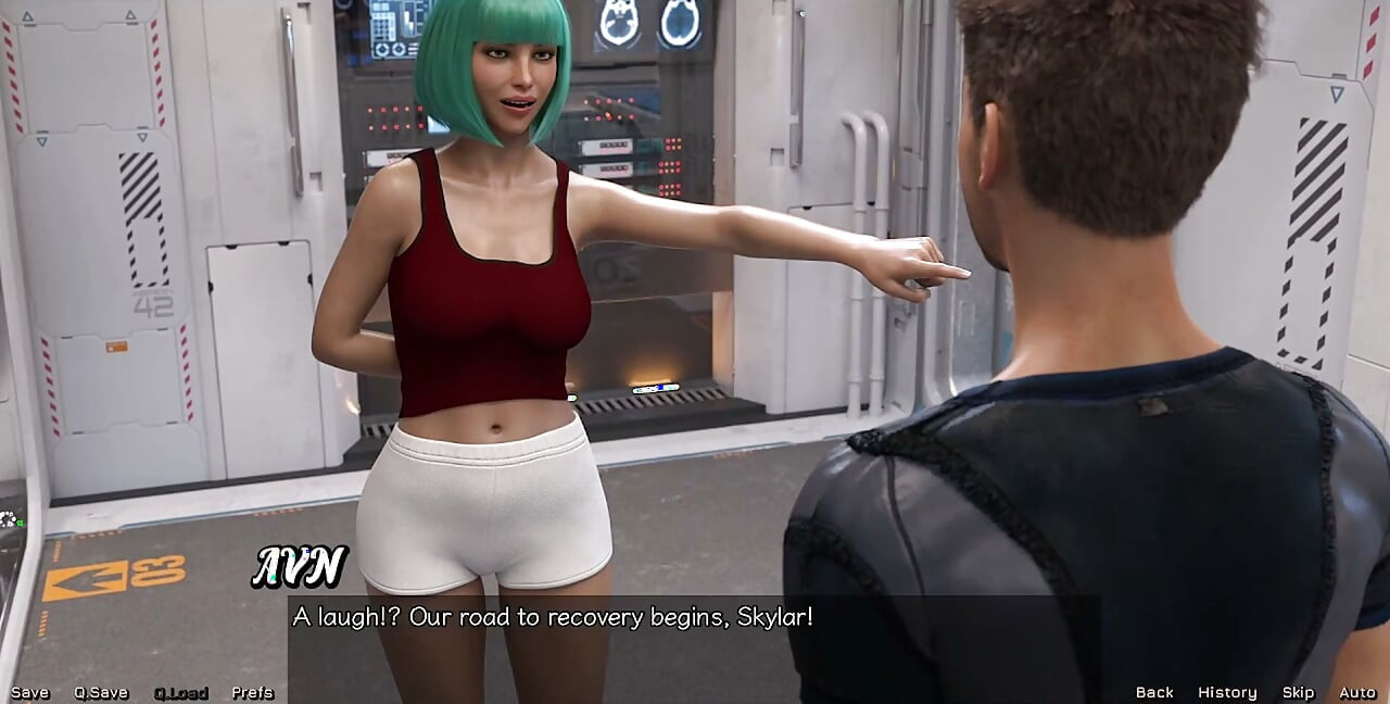Stranded in Space - Checking on the Hot Big Tits Doctor