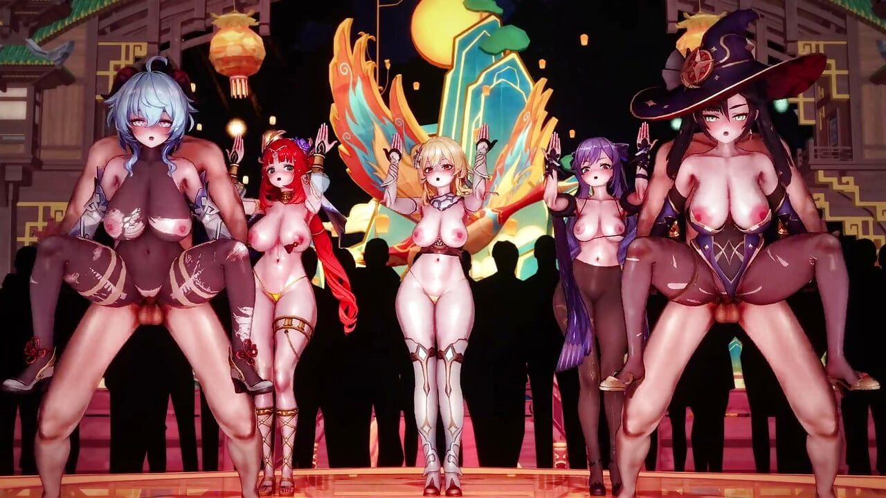 Genshin Impact - Lantern Rite Fuck Fiest Gangbang Genshin Girls Creamed - 3D Hentai Animations