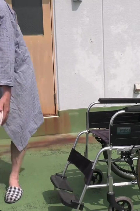Stunning Nurse Lady Gets Thrilling Daylight Exposure on the Care Facility Rooftop in Uniform - Part1