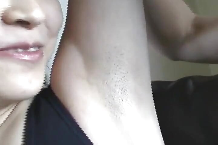 Brunette Asian MILF Gets Thick Cum on Hairy Armpit