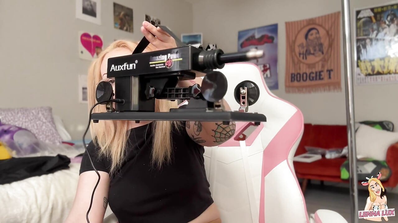 Desempacitando minha máquina de foder