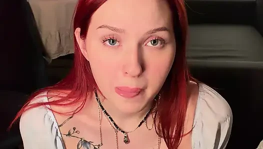 JOI: the Cutie Invited You to Watch and Jerk off on Her Pussy. Are You and Your Dick Ready?