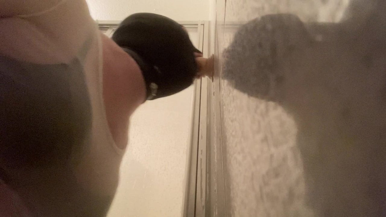 Sissy Slut dildo milk deepthroat