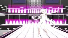 清姫変態ダンス運命グランドオーダーMMD3D - 白髪色編集Smixix。