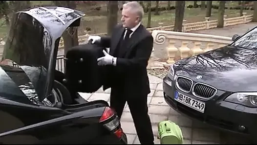 Euro Girls Get Their Hot Slutholes Double Teamed!