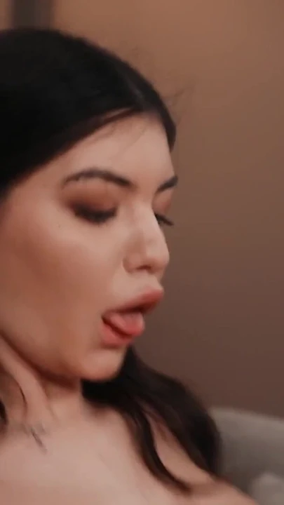 VIP4K. Daddy teaches this Shy 18-year-old girl how to Suck Cock | Clip 1