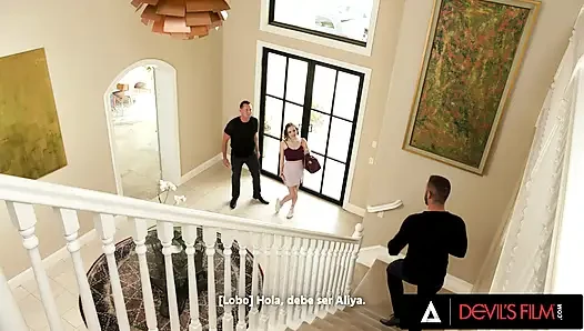 DEVILS FILM - Naughty Bisexual Threesome With Hot DP