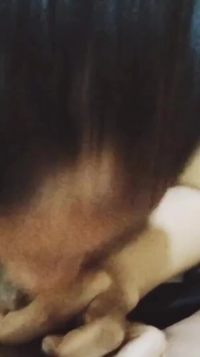 Stunning moment from "My wife's friend sucking my cock while my wife is in kitchen"