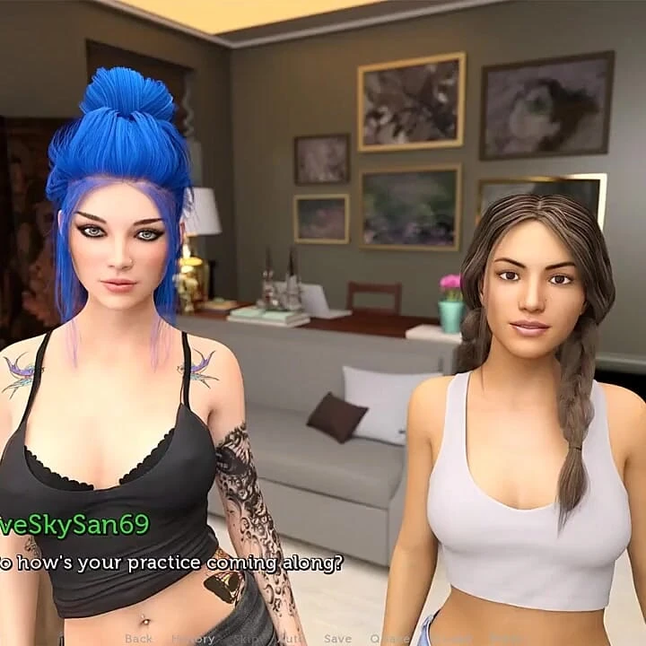 Cours de théâtre v1.0.1, partie 13, sentiments sexy par Loveskysan69