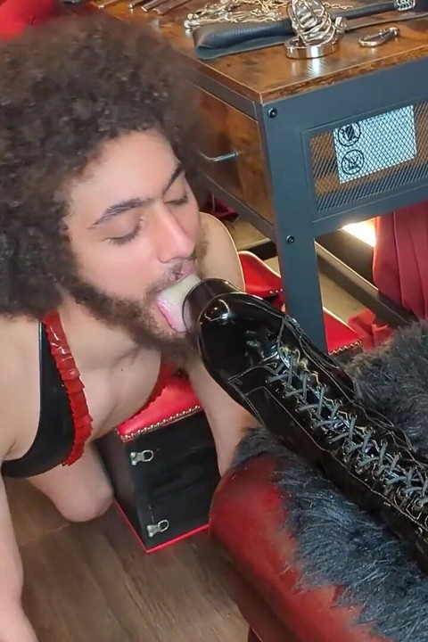 Kisses on My Boots and Dildo