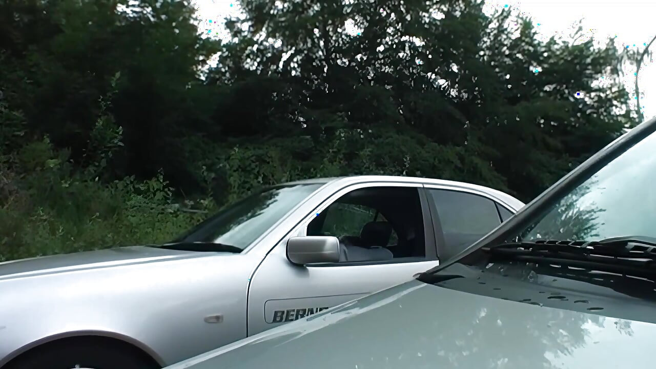 Wild Car Sex with Busty Blonde Getting Fucked Outdoor