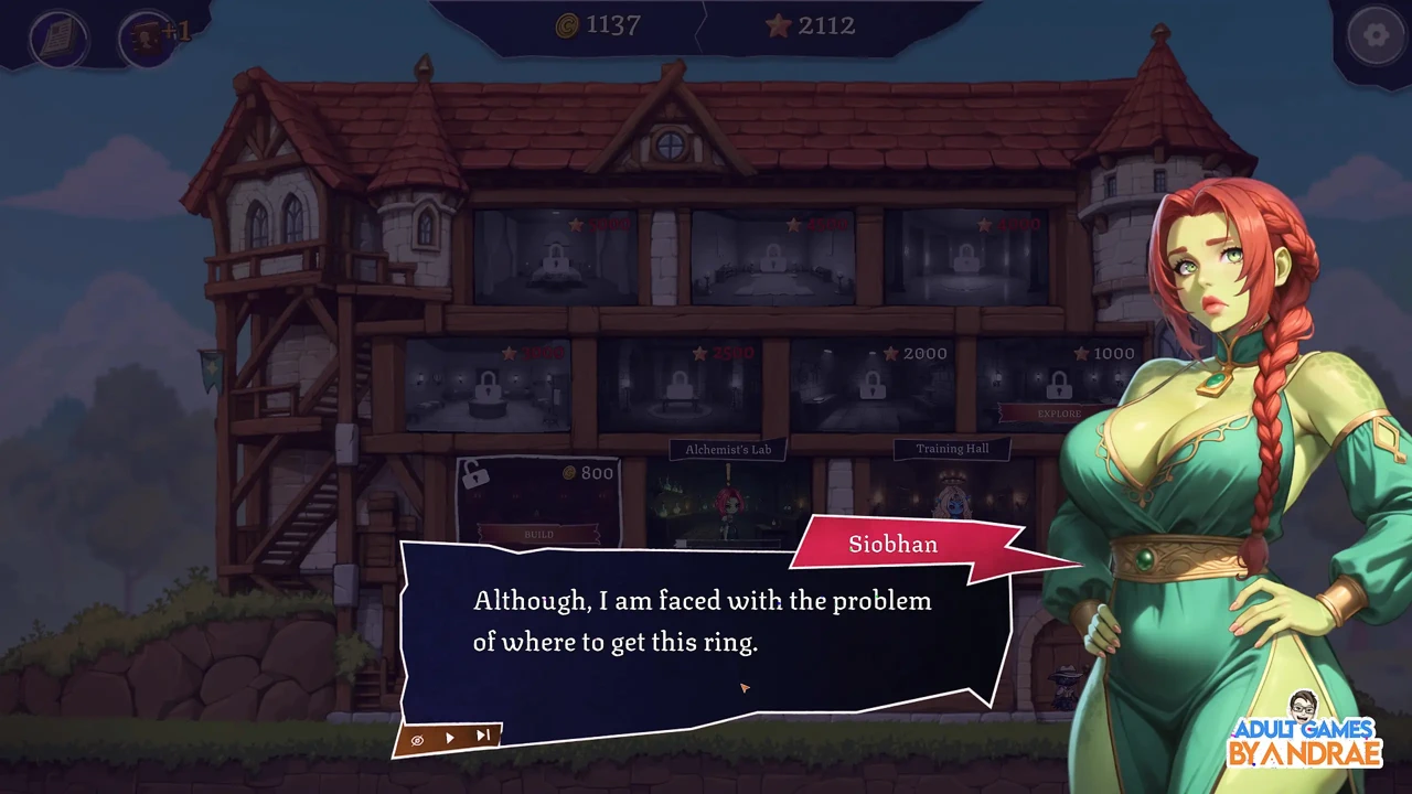 第4集：Lumin被抽插并干了她紧致的阴户 - 性爱公会模拟