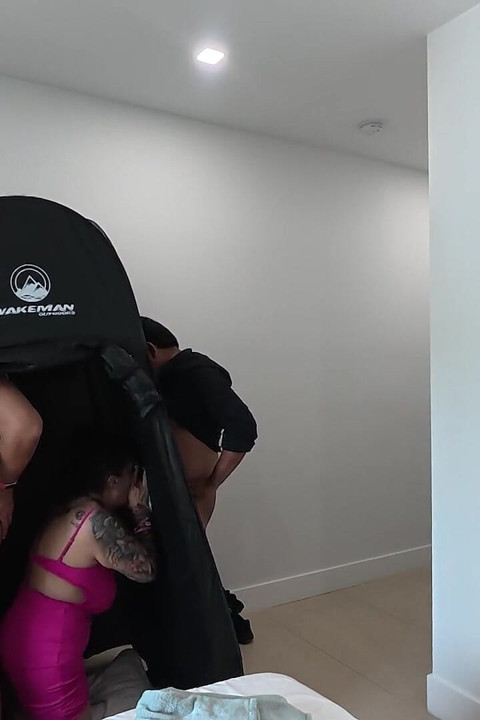 Double Glory Hole and Fan Fuck