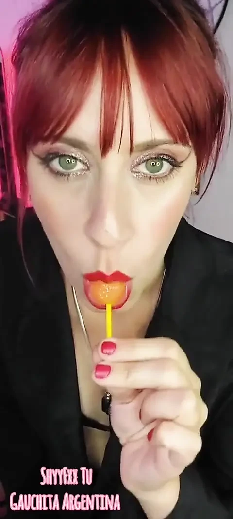 Shyyfxx Your Bossy Boss Jerks Out with a Lollipop and Forces You to Lick Her Pussy Humiliation