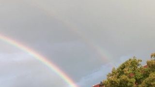 Doppelter Regenbogen