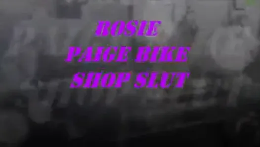 Rosie Paige - Bike Shop slut