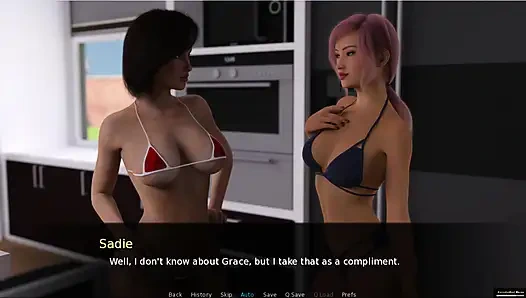 Sommer mit mia # 5: Ich habe Sadie in der dusche gefickt