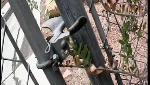 Süße brünette liebt es, auf dem gesicht des tätowierten typen zu sitzen, bevor sie hart gebohrt wird