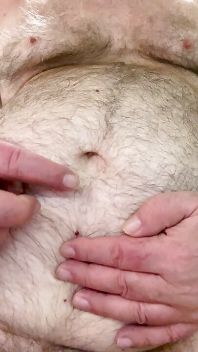 Coach Karl Rubs His Belly For You 6940