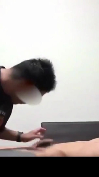 Emotional moment from "Chilling,Buffed, and Down to Play, He Let Us Take Control"