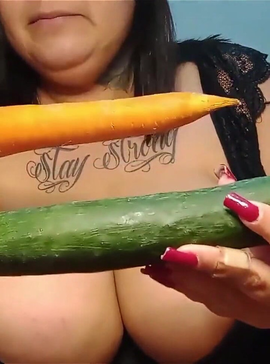 Veganské svědění se SSBBW a jejími veggies - Mary J hurghada