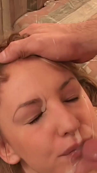 When she's not glued on the street, this activist likes to get cum in the face! See if you recognize her! | Clip 3