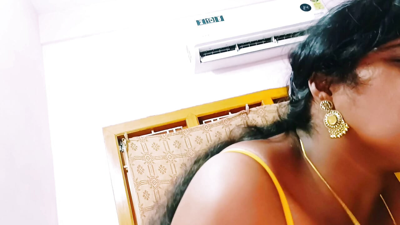 Hermosa india telugu folla su suegro