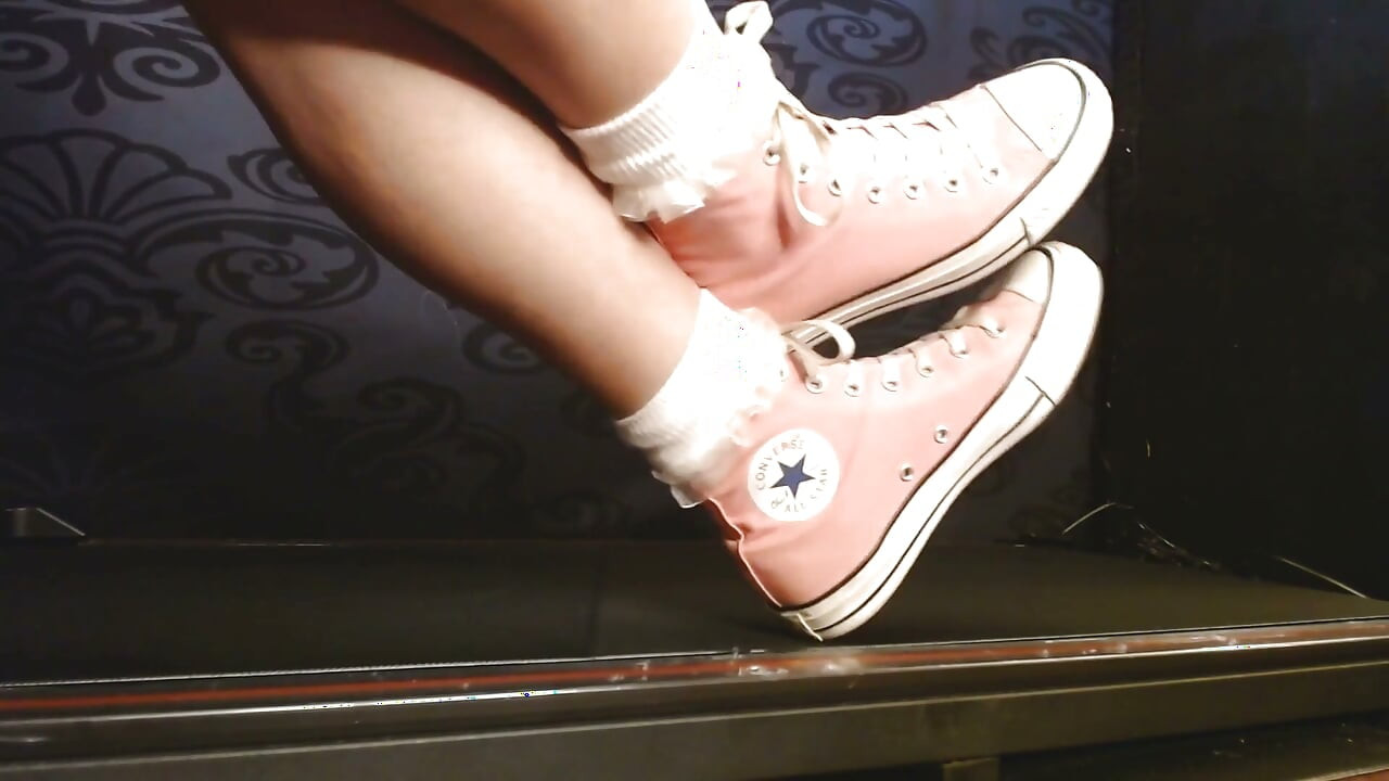 Pink All Stars Converse Sneakers