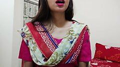 Indischer Stiefbruder und Stiefschwester ficken schmerzhaft in Zeitlupe. Desi heiße Stiefschwester hat ihn erwischt - klares Hindi-Audio