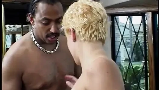 Stupid Hubby Was Allowed to Drop His Load on Face of His Wife Topanga Clark After She Had Been Fucked From Both Sides