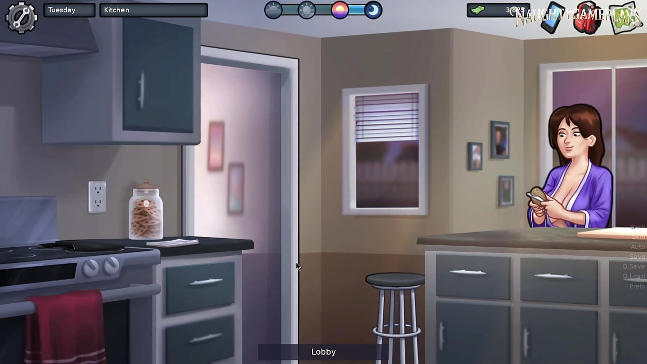 Milf With Huge Boobs Getting Fucked By Big Dick - Summertime Saga Part 47 By DarkCookie - 3D Game
