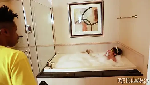 Tub-side Guest Services Towel and Dick Delivery